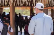 Ni�as y ni�os de comunidad rural viven aventura en el Centro Ecol�gico
