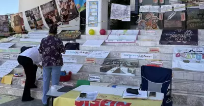Protesta en el Congreso.