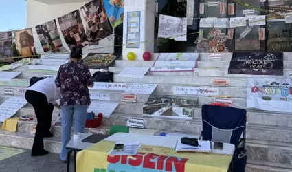 Protesta en el Congreso.
