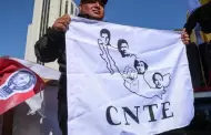 CNTE rechaza aumento salarial del 9% y acuerda reanudar huelga nacional