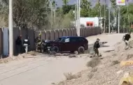 Persecuci�n en Hermosillo termina en volcamiento y una mujer herida