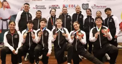 Olimpiada Nacional de Karate Do en Puebla
