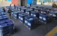 Aseguran m�s de 54 mil litros de precursores qu�micos en Manzanillo