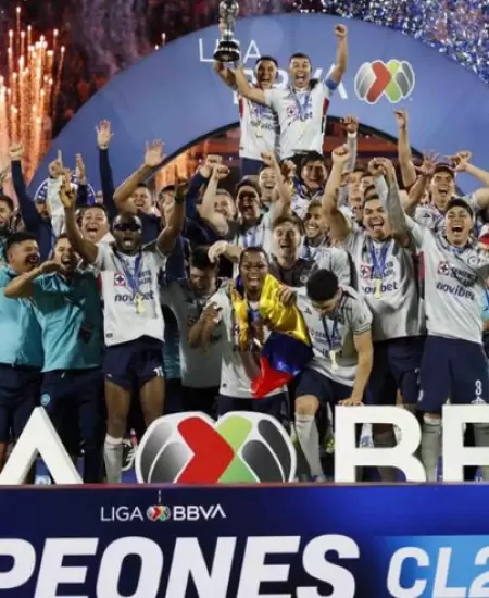 Cruz Azul se corona campe�n del torneo Clausura 2026 de la Liga MX.