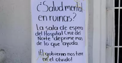 Paciente solicita mejoras en las condiciones de atenci�n del Hospital Psiqui�tri