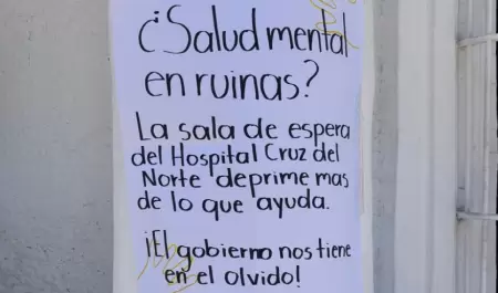 Paciente solicita mejoras en las condiciones de atenci�n del Hospital Psiqui�tri