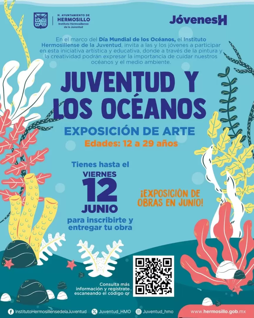 Juventud y los Océanos: Exposición de Arte