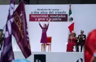 Sheinbaum agradece "mucho entusiasmo y cari�o" en informe de rendici�n de cuentas