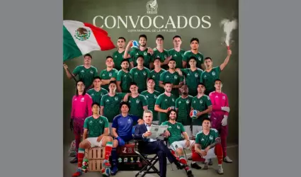Convocados por Javier Aguirre para el Mundial 2026