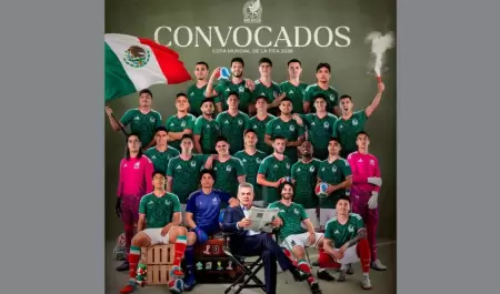 Convocados por Javier Aguirre para el Mundial 2026