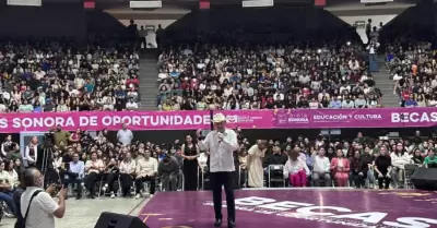 Entrega de becas