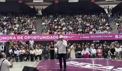 Entrega de becas