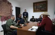 Refuerzan combate a incendio forestal en Arivechi; despliegan 63 brigadistas