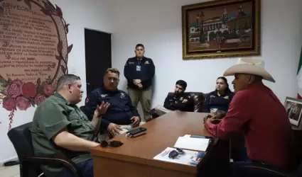 Combate a incendio forestal en Arivechi