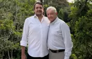 Andy publica foto con AMLO