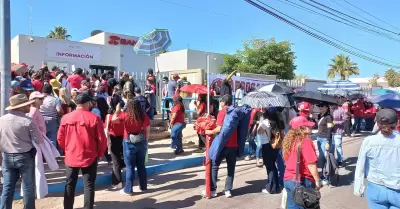 Protesta de maestros federalizados