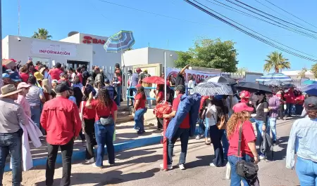 Protesta de maestros federalizados