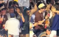 Noah Schnapp disfruta concierto de Bad Bunny en Espa�a