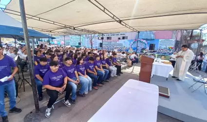 Misa en instalaciones de lo que fuera la Guarder�a ABC