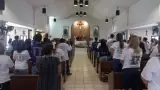 Misa oficiada por el arzobispo Ruy Rend�n Leal