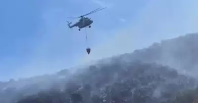 Incendio forestal de Arivechi