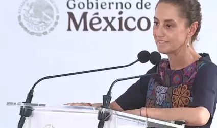 La presidenta responde a se�alamientos desde Estados Unidos.