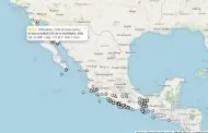 Reportan sismo de magnitud 3.5 al suroeste de Guaymas