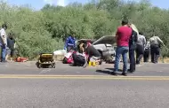 Muere conductor al volcarse en la carretera Hermosillo-Ures