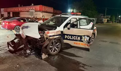 Choque en la colonia Balderrama