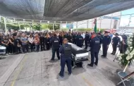 Hermosillo despide con honor al polic�a Luis Fernando Molina Avil�s