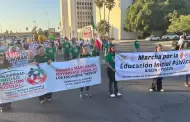 Marcha de los excluidos re�ne a diversos movimientos en Hermosillo