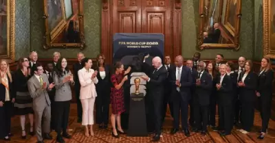 Sheinbaum da la bienvenida al Mundial.
