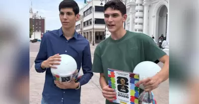 Santiago Quintana disfruto de la inauguraci�n del Mundial en Palacio de Gobierno