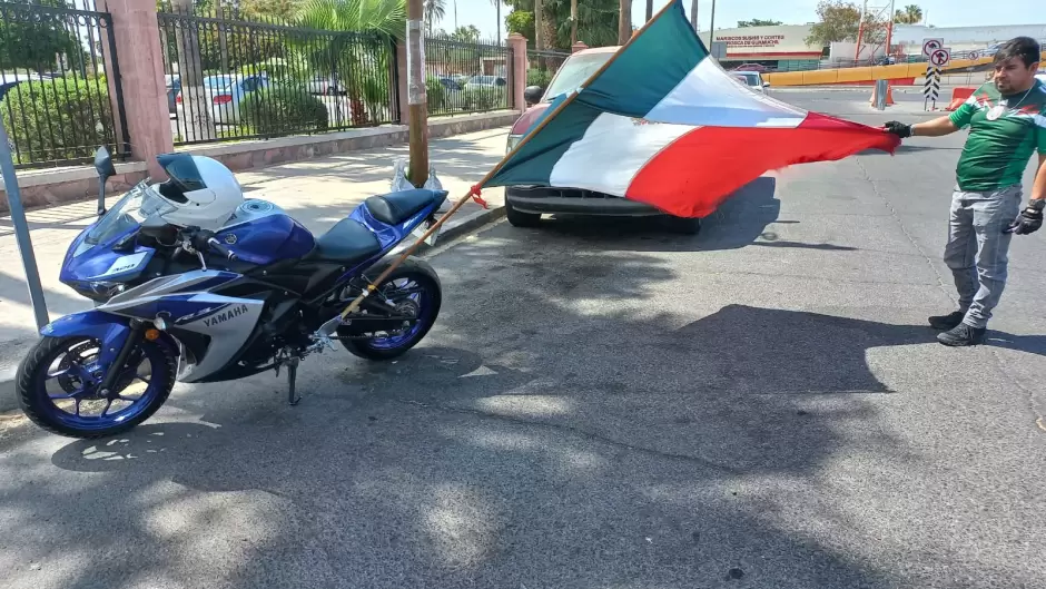 Celebran triunfo de México en Hermosillo.