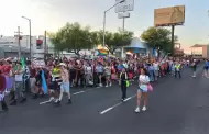 Comunidad LGBTQ+ marcha en Hermosillo por igualdad, diversidad y reconocimiento de derechos