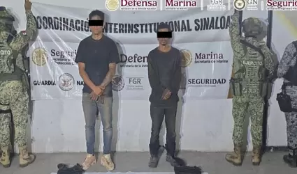 Detenidos en Sinaloa