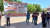 Manifestaci�n de Sindicato del Cobach