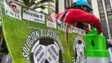 Manifestaci�n de la CNTE
