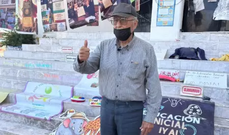 Manifestantes en el Congreso de Sonora