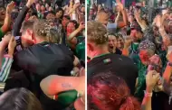 VIDEO �Euforia mundialista! Adulta mayor besa a turistas alemanes