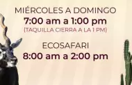 Centro Ecol�gico de Sonora modifica horarios por temporada de calor