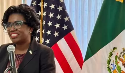 Michelle Ward, c�nsul de Estados Unidos en Nogales