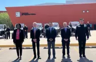 Estados Unidos entrega 34 veh�culos a la Divisi�n de Operaciones Fronterizas de Sonora