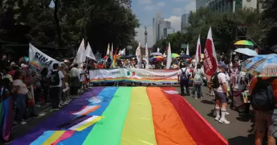 Marcha del Orgullo LGBTTTIQ+ en la Ciudad de M�xico.