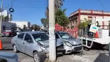 Choque en el Centro de Hermosillo