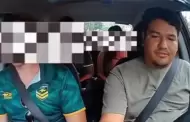 Conductor de aplicaci�n se vuelve viral tras mostrar su reacci�n durante viaje con turistas extranjeros; asegura que el olor era insoportable