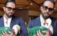 Poncho de Nigris reaparece con el Pato Merl�n