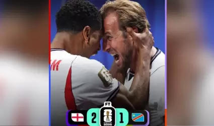Inglaterra vence al Congo