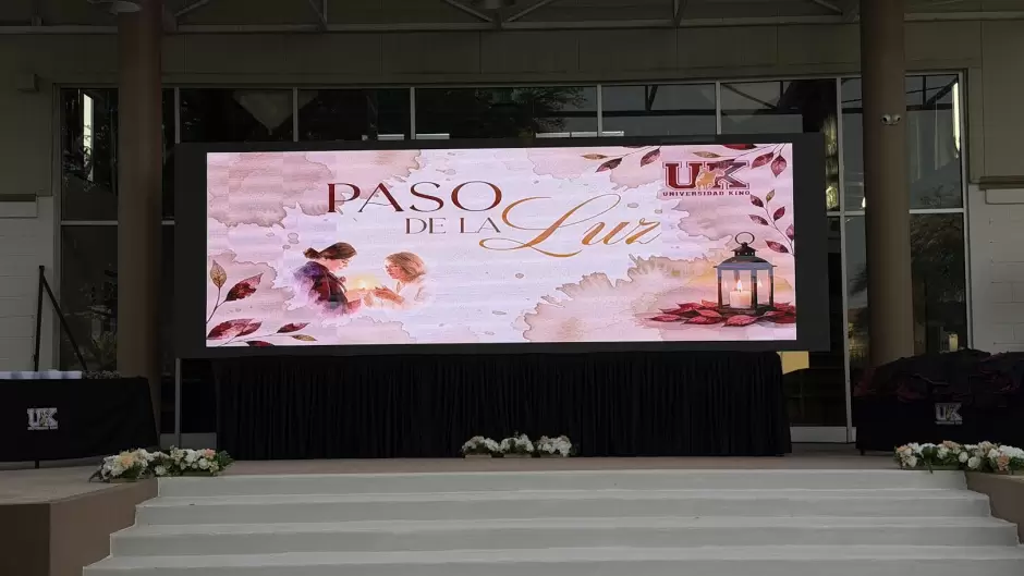 Ceremonia del paso de la luz en Universidad Kino