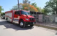 Reportan incendio en caja de t�rmicos de un k�nder en la colonia Sahuaro